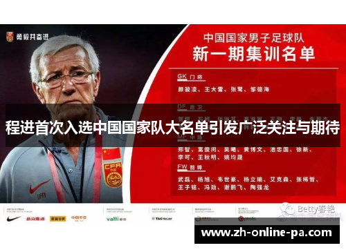 程进首次入选中国国家队大名单引发广泛关注与期待 程进首次入选中国国家队大名单引发广泛关注与期待